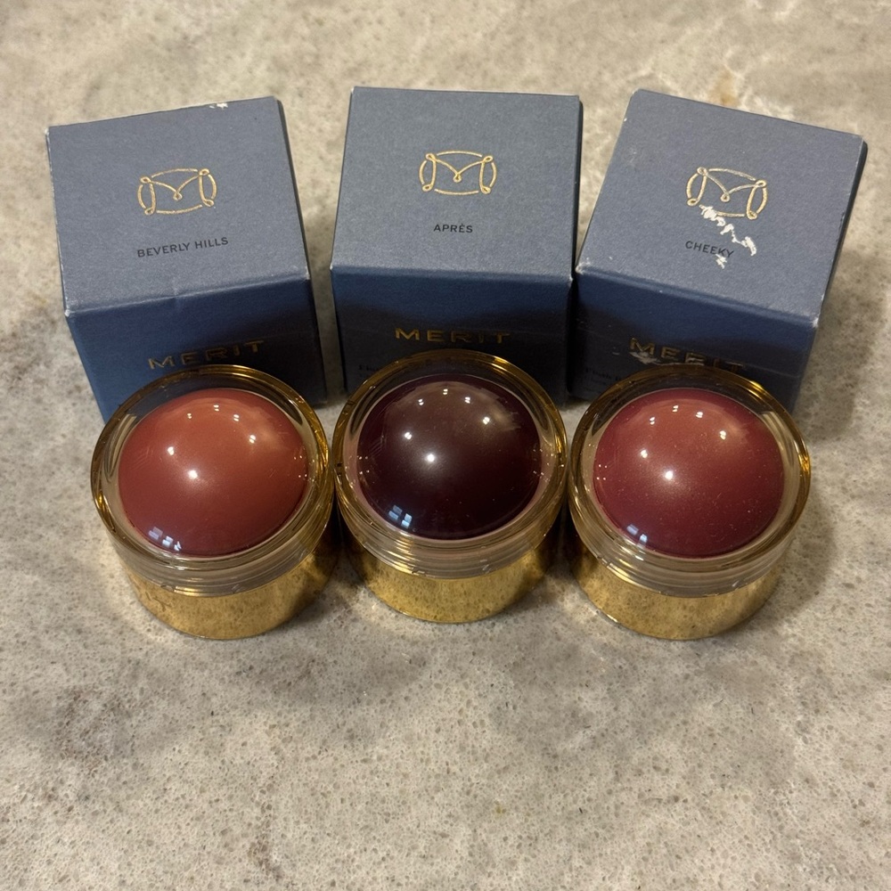 Merit Beauty Blush mini in Beverly Hills, Apres, Cheeky